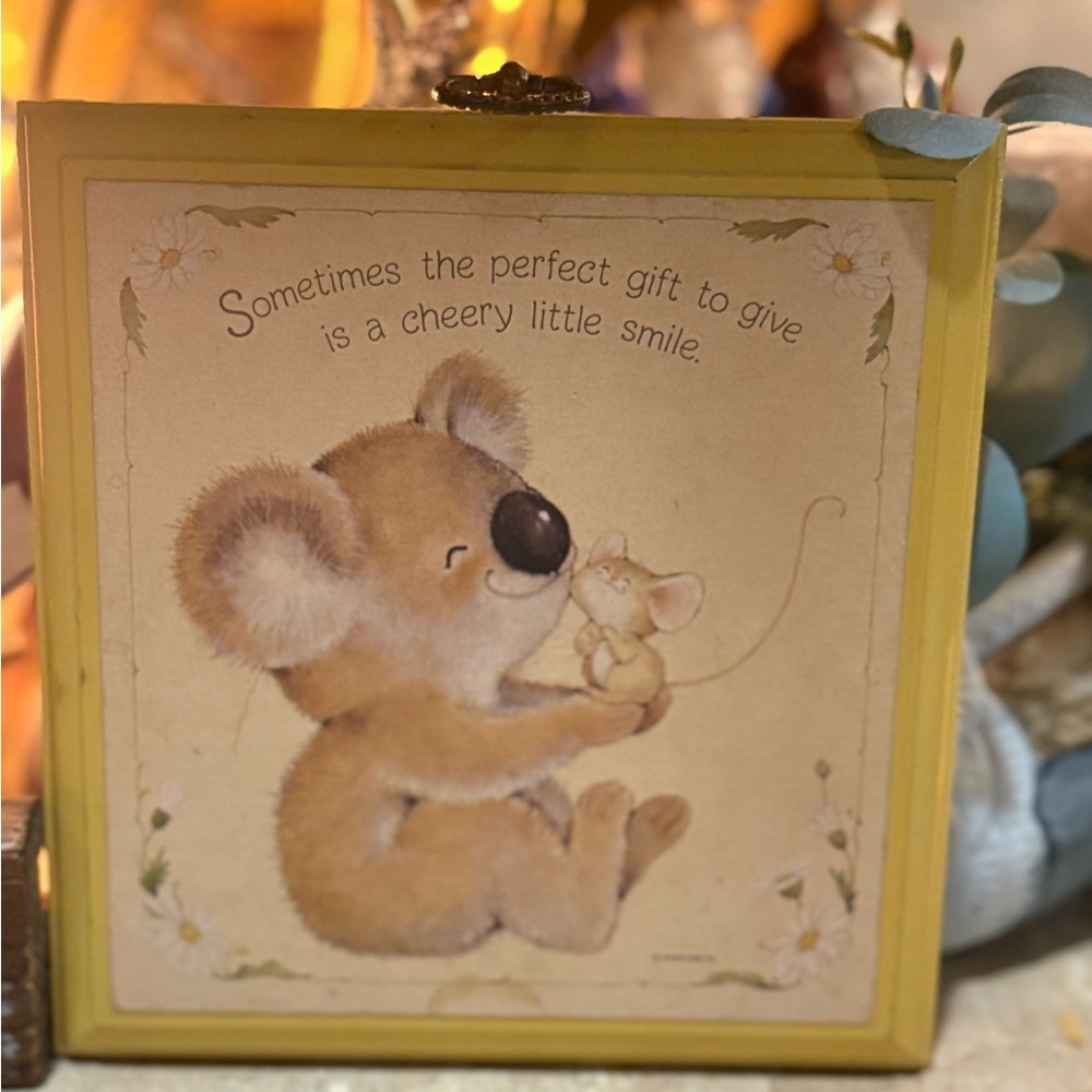 Vintage Hallmark Plaque
